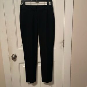 Ann Taylor Factory Black Trouser Pants Size 0